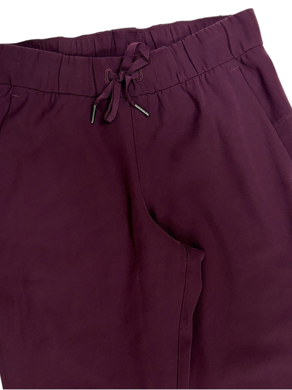 Lululemon On The Fly Joggers Womens 4 Cassis Burgundy Athletic Run Sweat Pants